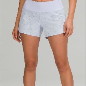 EUC Lululemon Light Lilac Shorts Sz 4